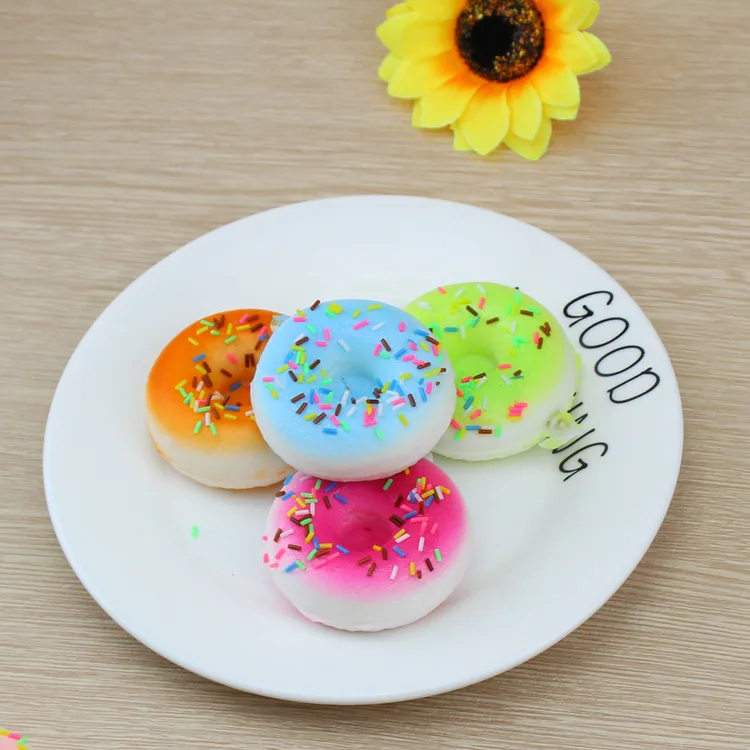 China Factory High Quality Soft Slow Rising Scented Stress Toys Mini Squishy Donut