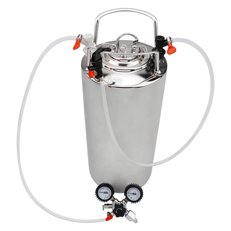 5 Gallon Cornelius Stainless Steel 19l Beer Keg & Faucet Tubing Kit