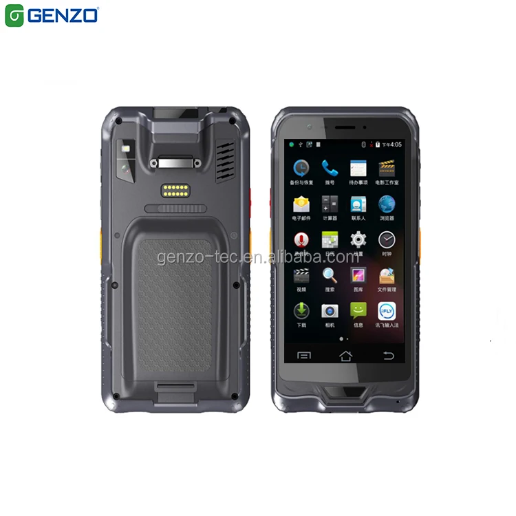 military outdoor gps rugged mobile phone rugged smartphone with big battery 5000mah PDA barcode scanner android