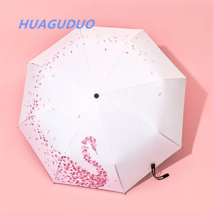 

Switzerland fashion creative household products Anti-UV Five-folding ladies umbrella wholesale decorative indian umbrellas