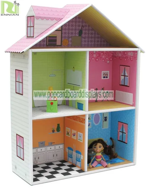 cardboard toy house