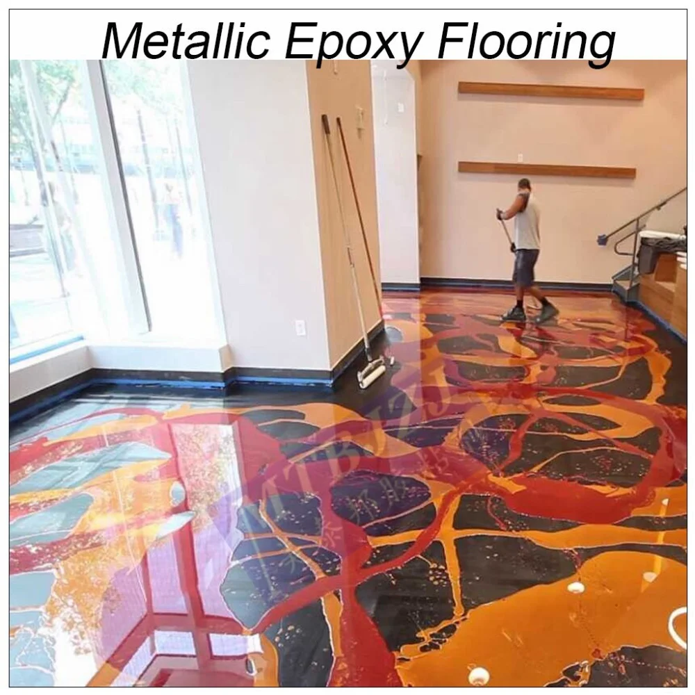 Metallic Epoxy Resin Flooring For Floor Coating And Painting Buy Epoxy Resin Flooring