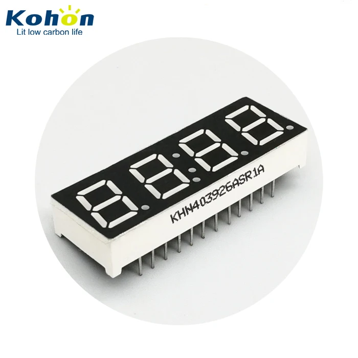 0.39 inch 4 digit 7 segment led display for temperature and time controller