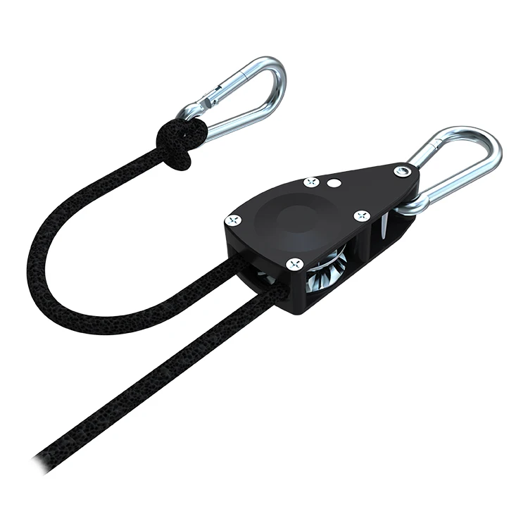 Heavy Duty Adjustable Rope Hanger Ratchetr Reinforced Metal Internal ...