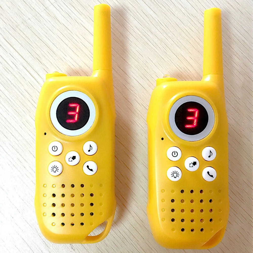 

5 KM Long Range 2 Pack Toys Kids Pink Walkie Talkie with 22 Channels & 2 Way Radios, Blue