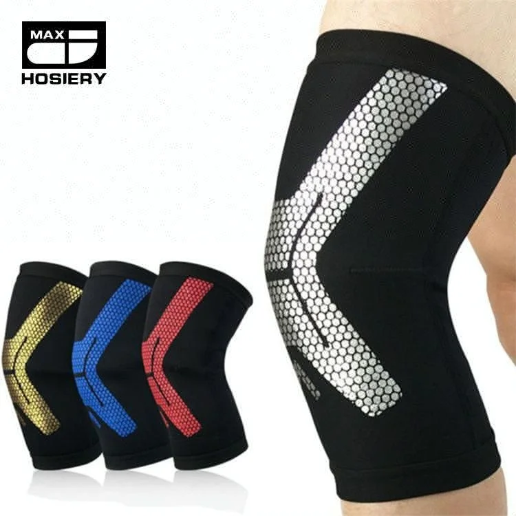 

OEM ODM knee Pad Football Brace Support Flexible Leg Sleeve knee Protector Breathable Compression knee