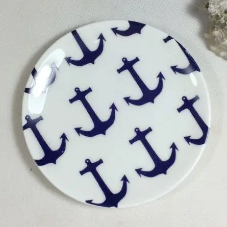 

Dehua White Gold ceramic porcelain fruit dish and plate
