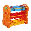 Children toy plastic storage cabinets shelf for kids room