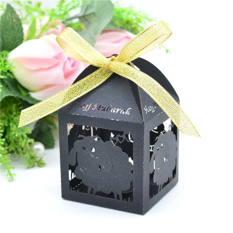 Muslim sheep laser cut hajj mubarak hajj mabrour gift box