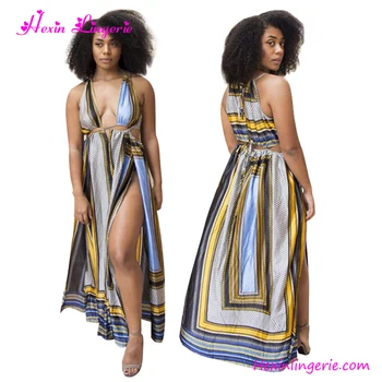 Africa Printed Beach Wear Women Summer Maxi Sexy Ladies Dinner Party Dress Buy Ladies Dinner Party Dresswomen Dresses Summer Sexysummer Maxi Dress