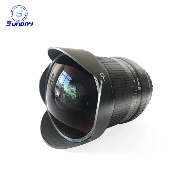 

Super Wide Fisheye Lenses 8mm f3.5 For Nikon D7100 D5100 D3200 D90 D70 D60 D40, Black