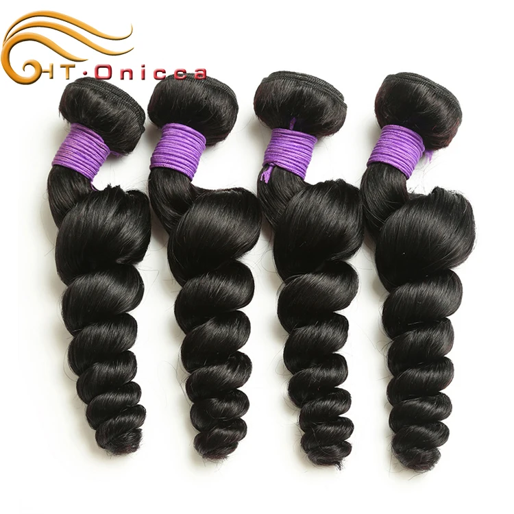 

Onicca Top Quality 100% Human hair cuticle aligned raw virgin brazilian hair products