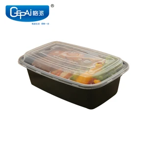 Image of 1500ml plastic biodegradable food packaging containers