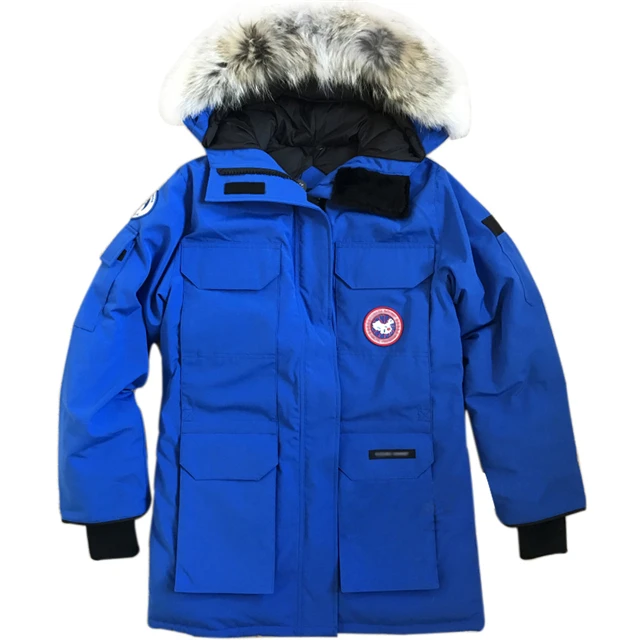 

Canada Winter Cold Weather Goose Down Jacket Men Parka Custom Designs Made In China