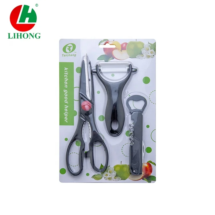 
Custom 2 in 1 Multi Functional Heavy Duty Plastic Handle Metal Bottle Opener for Beer and Wine 