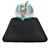 Double-layer Durable Waterproof Cat Litter Trapper Mat with Three sizes