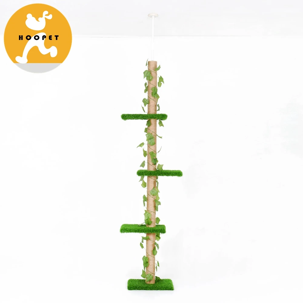 Floor To Ceiling Cat Tree Scratcher Luxury Tree For Cat With