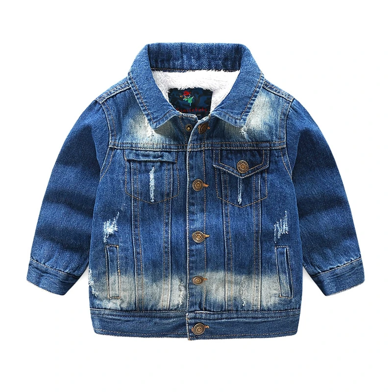 jaqueta jeans de criança