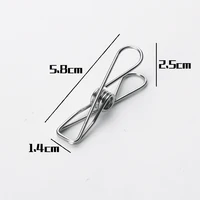 

Factory wholesale marine grade material 316 stainless steel clothes peg clip pin