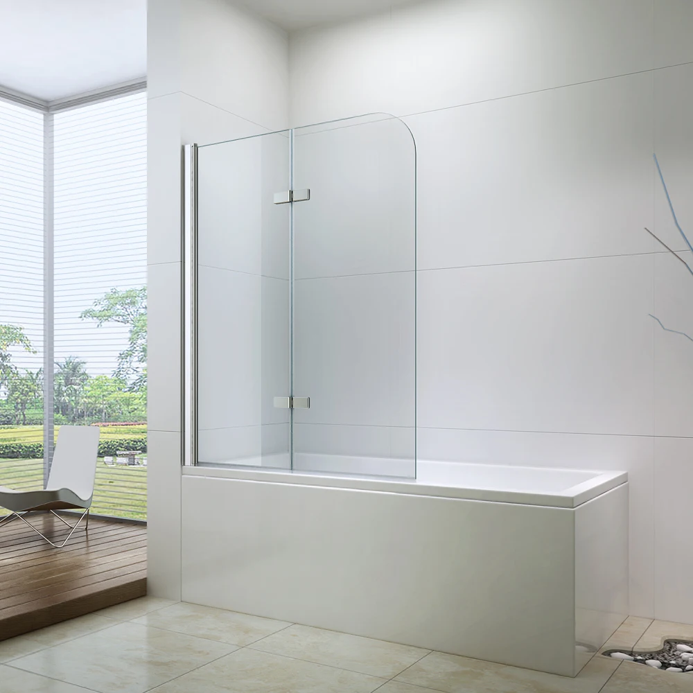 Frameless Folding Glass Shower Bath Screen Ex209 Buy Frameless
