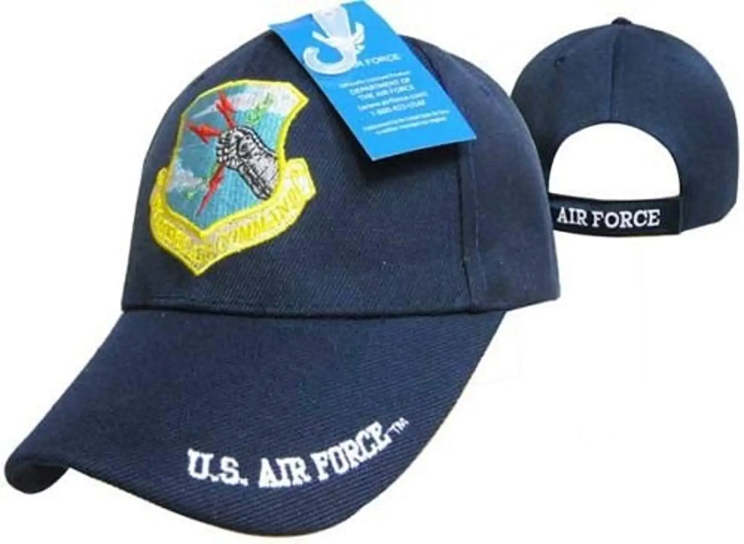Infinity Superstore U.S. Air Force Strategic Air Command Cap Hat Blue (Lice...