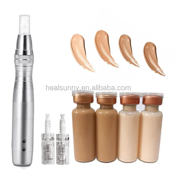 

10pcs/box BB Meso Whitening Brightening 4 colors Liquid Serum Foundation