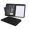 High Quality A4 Portable Men Travel Document Holder Manager Portfolio leather file organizer