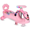 New Model Children Swing Car Baby Twist Scooter PU Mute Wheels With LED Light and Music Ride On Toys Car