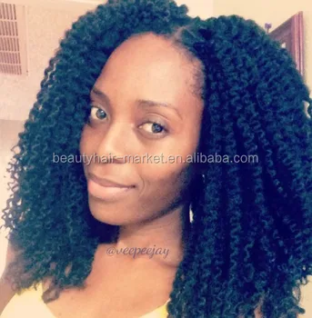 Synthetic Marley Hair Braid Synthetic Hair Afro Kinky Curly Bulk