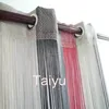 Woven rayon long string window curtains