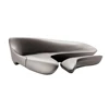 Fibreglass Luxury home furniture designed by Zaha Hadid Moon Sofa
