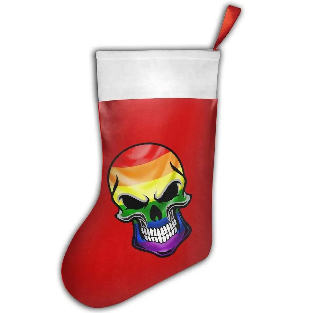 get quotations skull with lgbt gay pride rainbow flag christmas hanging stockingassorted santa gift socks hanging - Gay Pride Christmas Decorations get quotations skull with lgbt gay pride rainbow flag christmas hanging stockingassorted santa gift socks hanging - Gay Pride Christmas Decorations