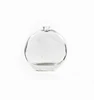 100ml Flat Round Custom made empty spray pump glass perfume diffuser spray bottle