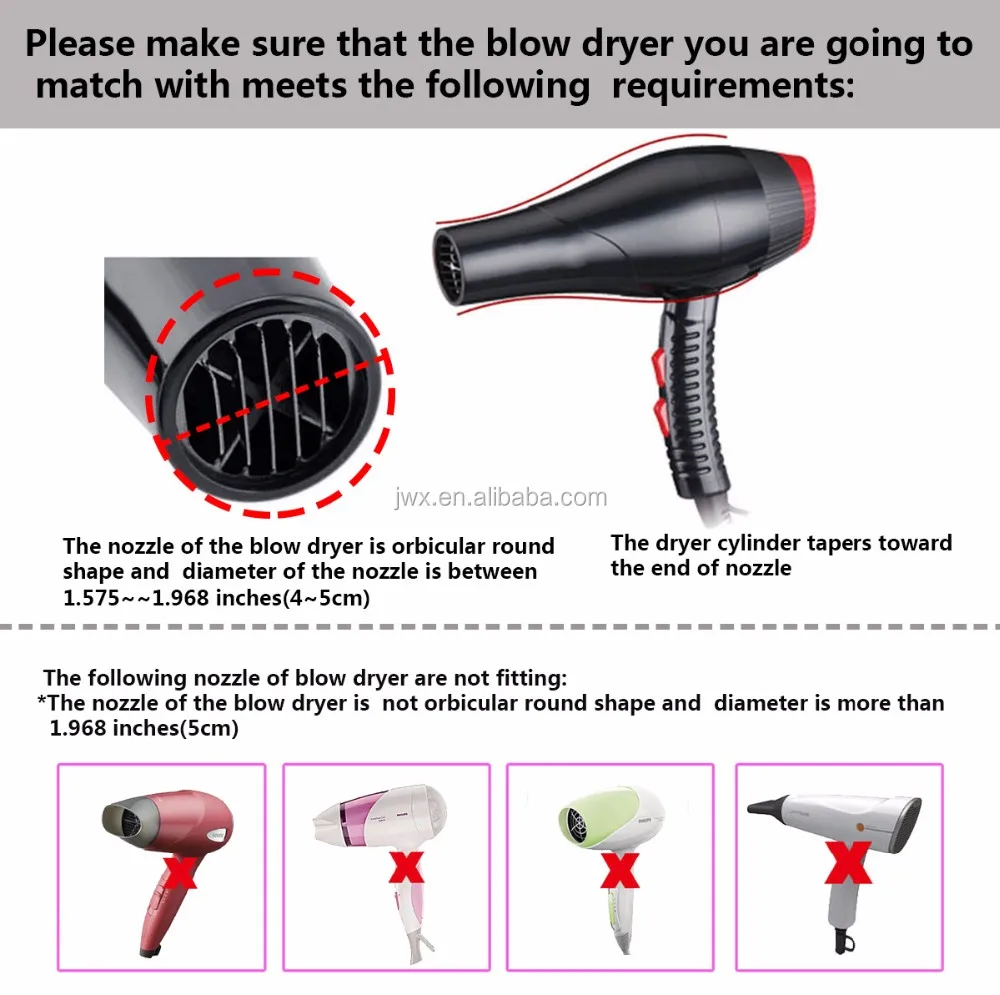 Silicone Folding Diffuser Blow Dryer Diffuser For Salon Hairdressing