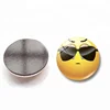 High quality fridge deco crystal glass emoji magnet sticker