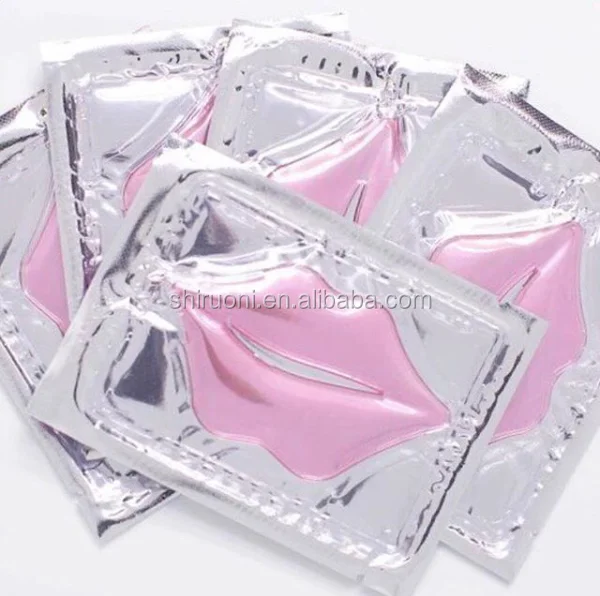 OEM Vitamin E Sleeping Hydrating Repairing Anti Ageing Wrinkle Pink Patch Collagen Lip Mask