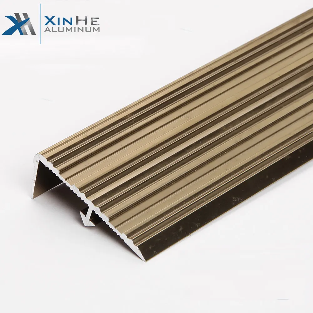 L Shaped Aluminium Edging Strip L Profile Shaped Bronze Listello