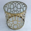 stainless steel living room furniture small metal coffee table customs made side table