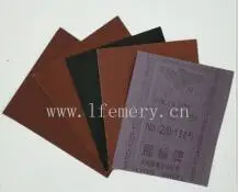 Flint dry sand paper closed coated grinding for wood and paints
