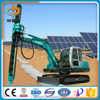 Ground Screw Pile Driver Machine For Solar Energy System - Buy Ground ...