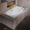 Salon Spa provides everything you need to feel double shower massage bathtub B25808W-1