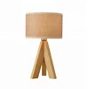 wood tripod edison bulb decoration book reading lamp fixture cheap projector hotel led table lighting