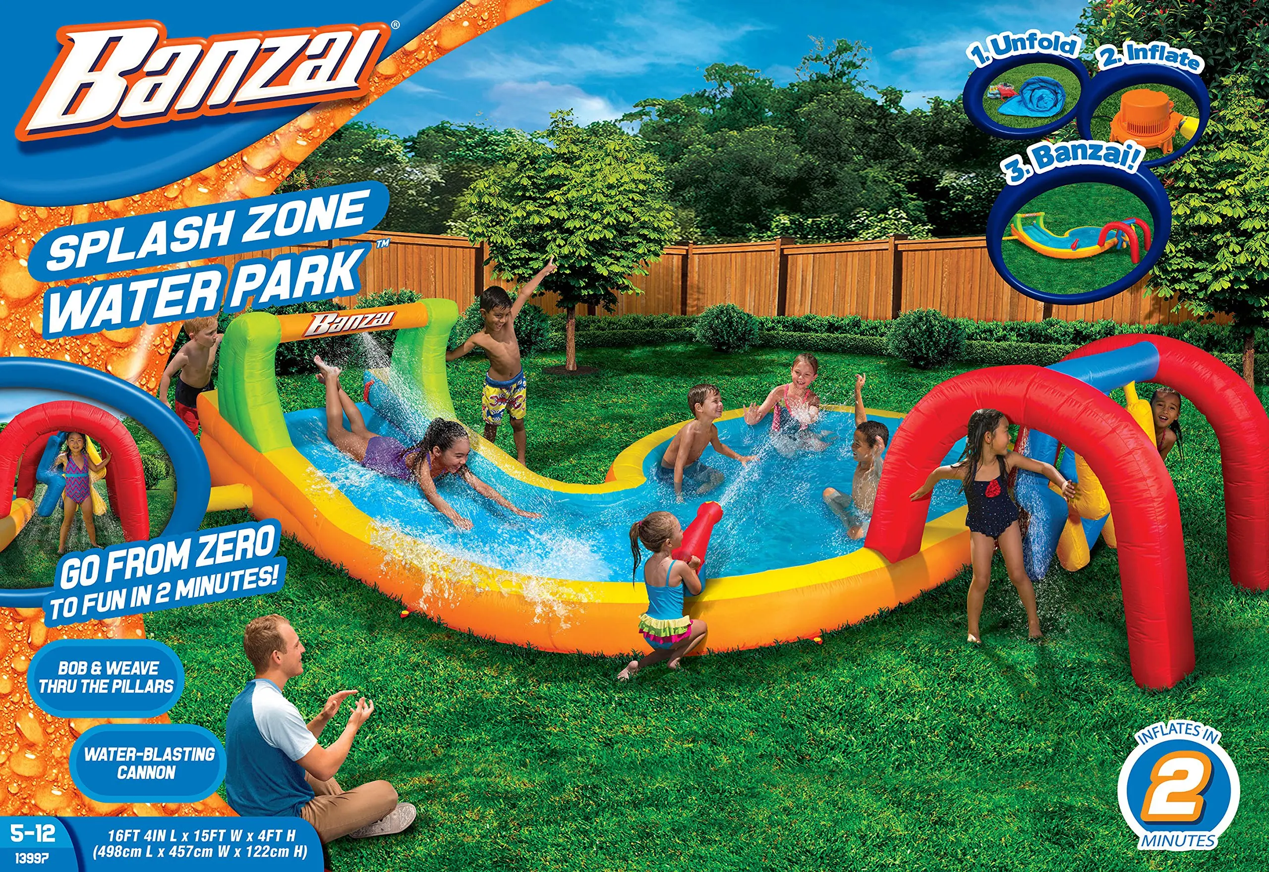 banzai big wave splash park