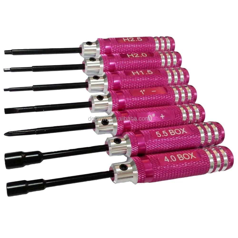 Hdt Ifixit Rc Tools Of 7 Piece Rc Screwdriver Tool Set For Rc Racing