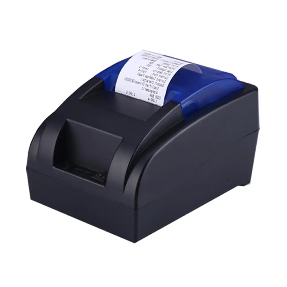 

Cheapest hot selling 58 mm thermal printer with stock support free sdk driver for restaurant receipt printing free shipping, Blue