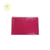 Red Plastic For Cosmetic Lipstick Packaging Poly Bubble Zip Lock Bag
