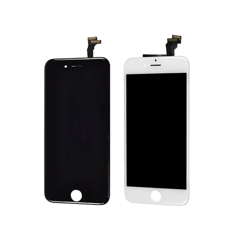

Calisoon 4.7 Inch White & Black Color Cellphone LCD for iphone 6 6g Display Touch Screen