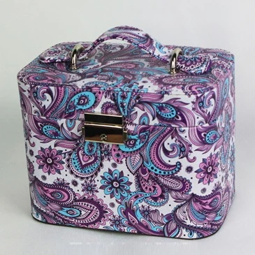 

Custom Beauty Travel Cosmetic Hard Box Train Case with lock