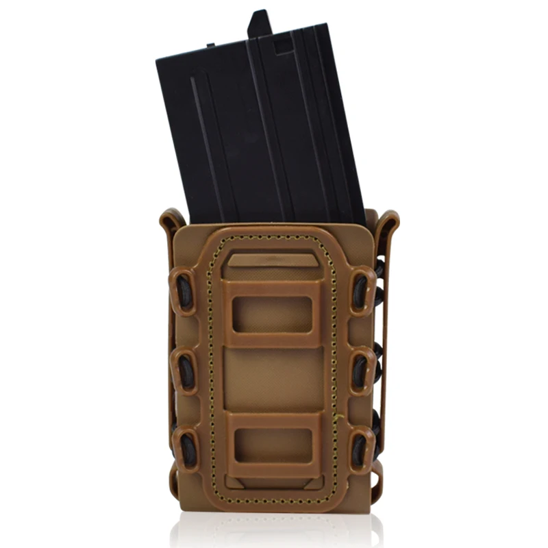 

ActionUnion Tactical 5.56/7.62 magazine pouch Single molle system bullet proof vest Hunting scorpion style magazine pouch fma, Black,tan,grey,od