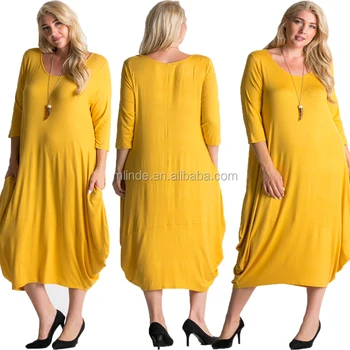 mustard color long dress